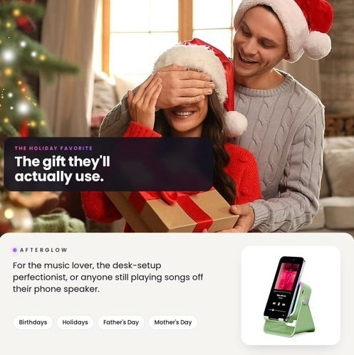 Afterglow: 2-1 Light-Up Speaker Phone Stand